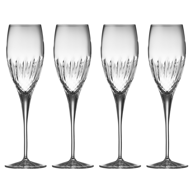 Diamante Champagneglas 4 st
