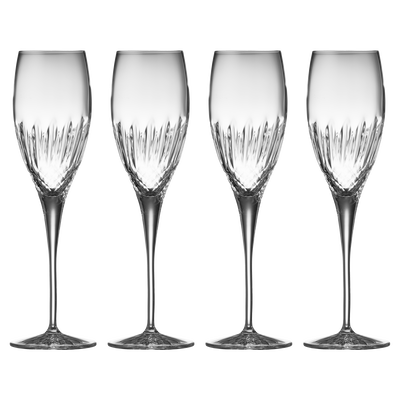Diamante Champagneglas 4 stk.