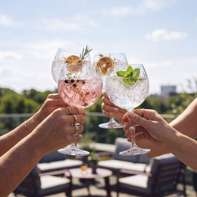 Melodia Gin & tonic glas 4 st