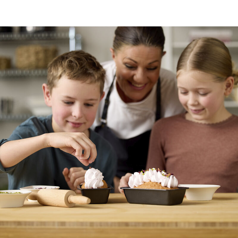 Minibrödformset m. kavel 3 delar