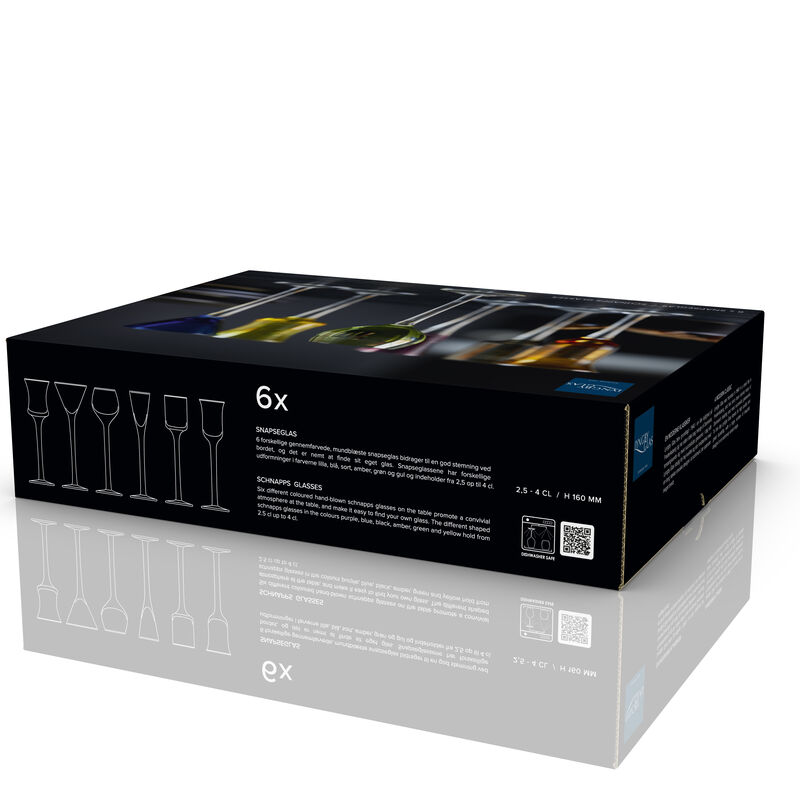 Classic Verre &agrave; schnaps 6 pces
