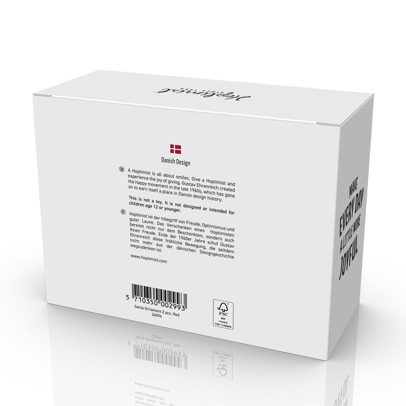 Santa Claus Bumble Weihnachtsdekoration 2 Stck.