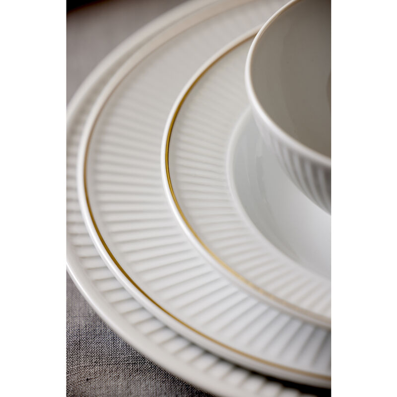 Plissé Gold Tallrik flat Plissé Gold Tallrik flat
