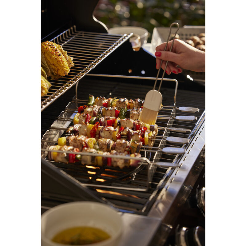 Grillspyd m. stativ 6 stk.