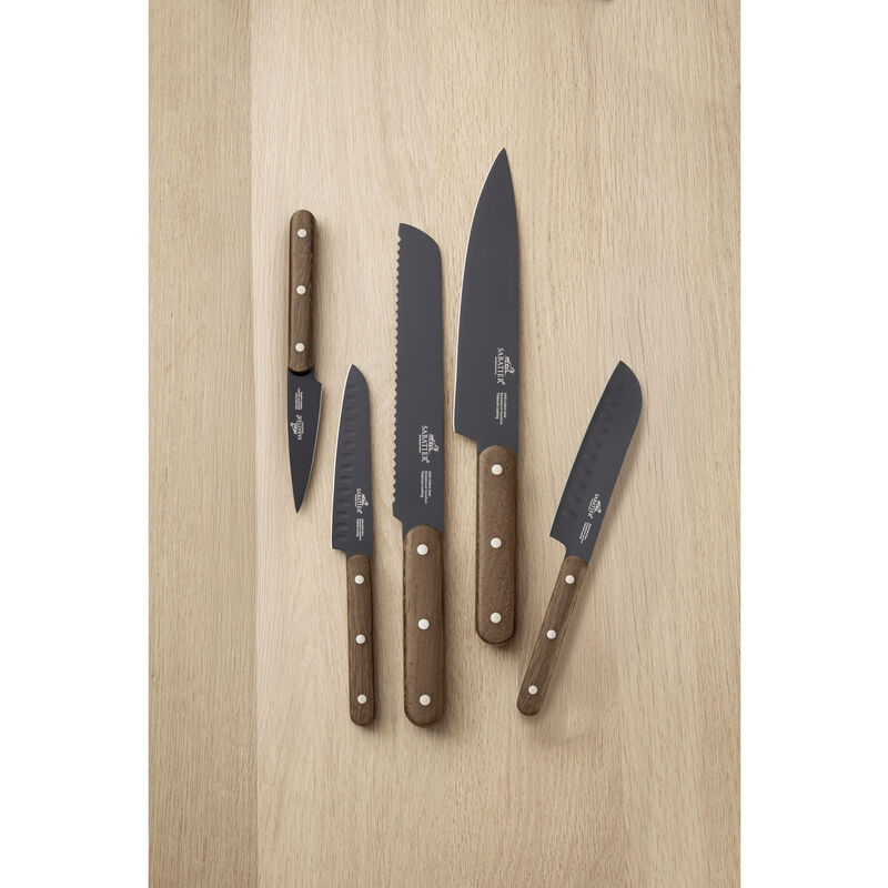 Phenix Walnut Knivs&aelig;t 5 dele