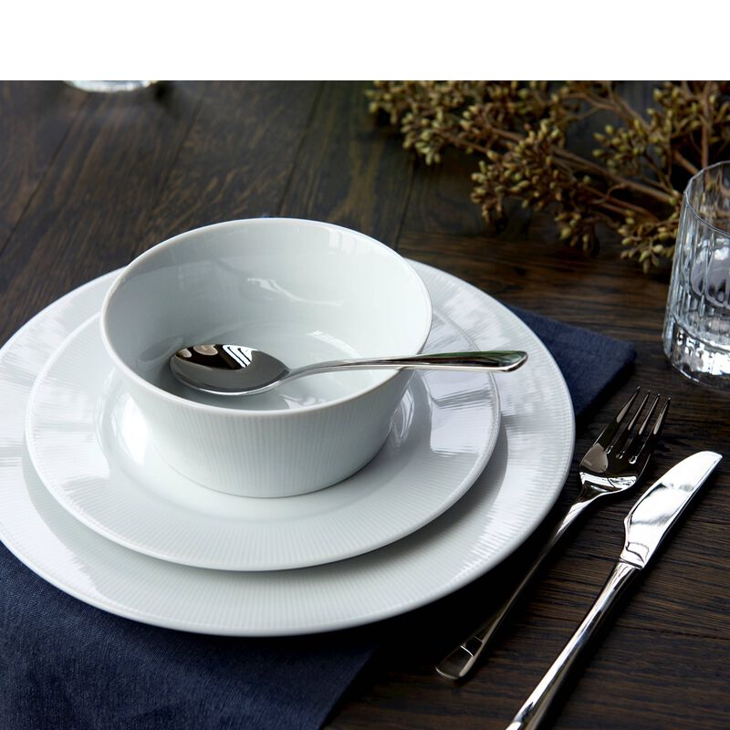 Eventail Tallerken, flat med fane Eventail Tallerken, flat med fane