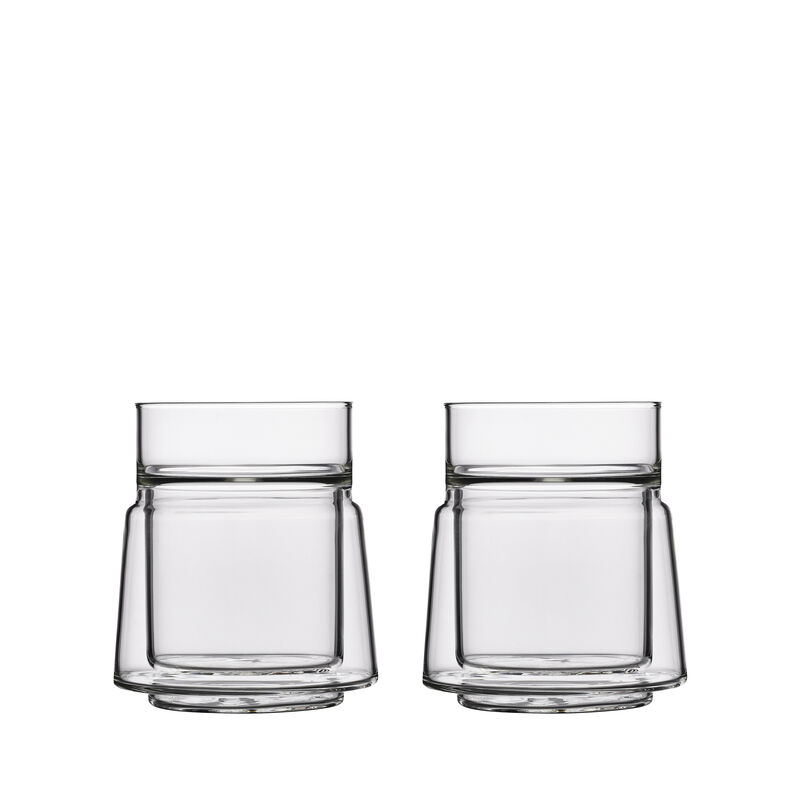 Medium Dobbeltvægget glas 2 stk.