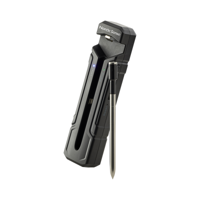 Tr&aring;dl&oslash;st steketermometer