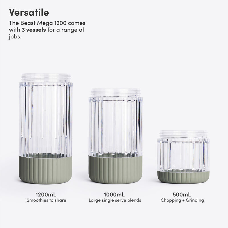 Mega Plus Mixeur 1200 watt