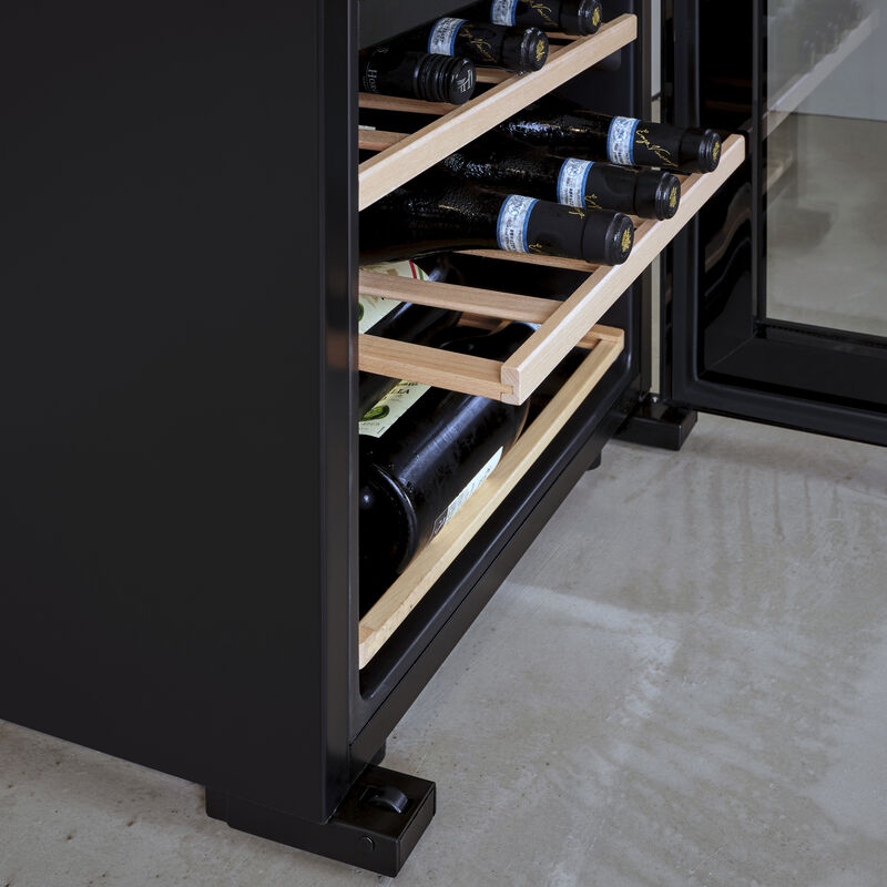 Vink&oslash;leskab med 2 zoner