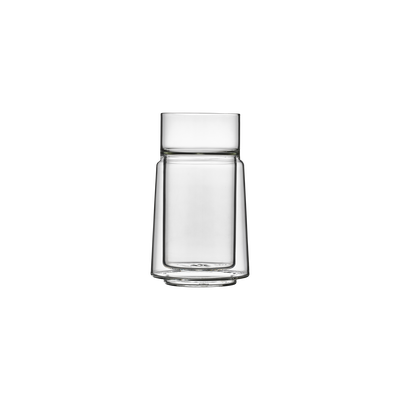 Large Dobbeltvegget glass