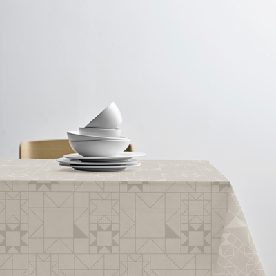 Star Damask Akryldug m. antislip Star Damask Akryldug m. antislip