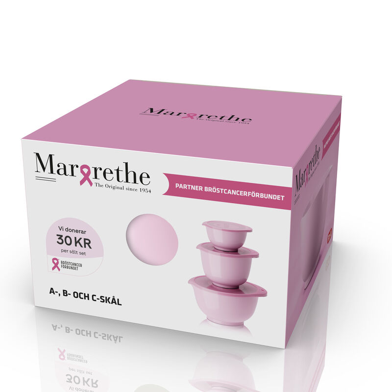 NEW Margrethe Rosa Bandet Sk&aring;lset 6 dlr