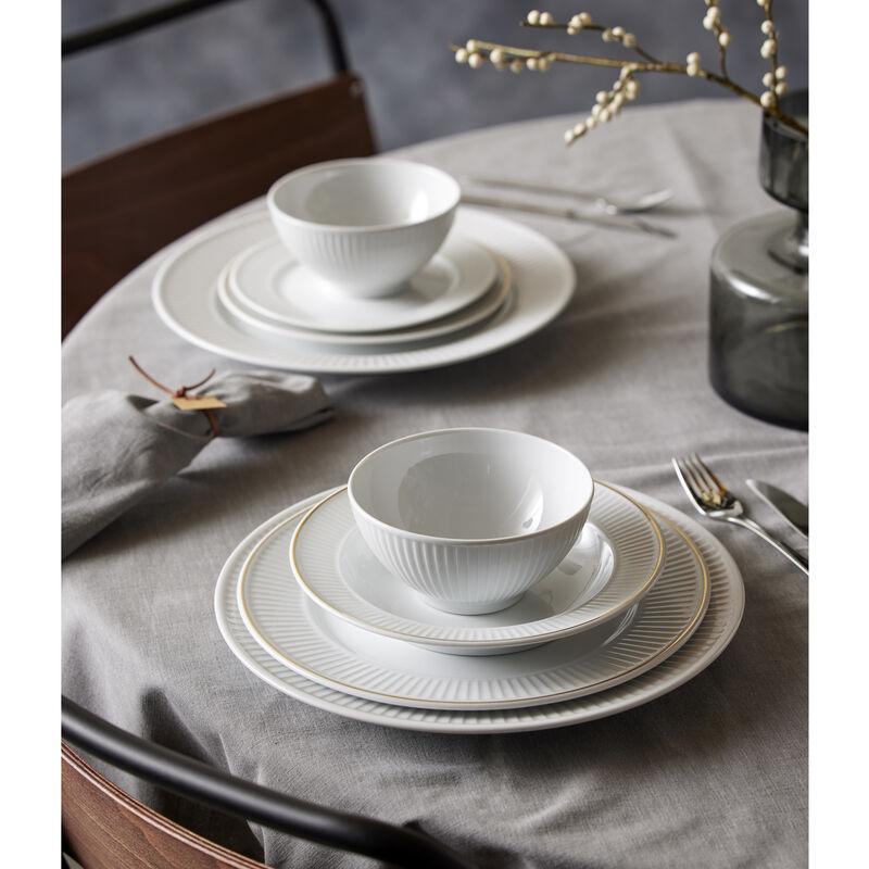 Plissé Gold Tallerken flad Plissé Gold Tallerken flad