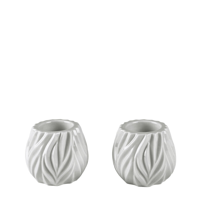 Flame Teelichthalter 2 Stck.