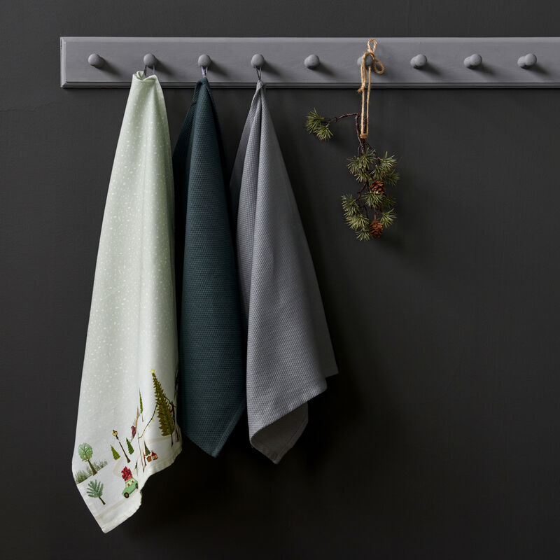 Vinter Kjøkkenhåndkle