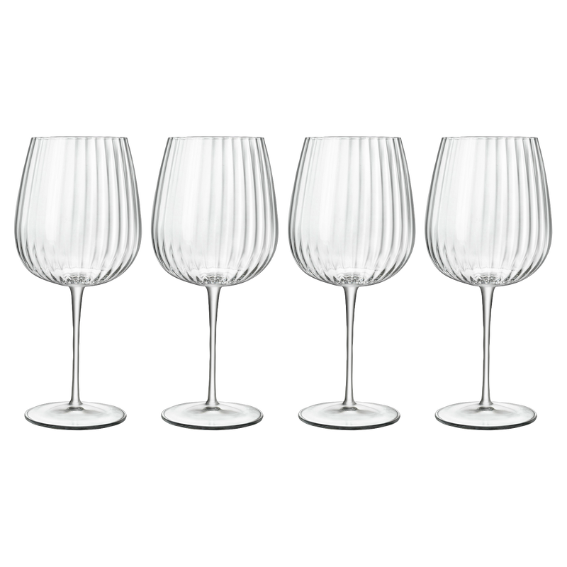 Optica Gin & tonic-glas burgundy 4 stk.