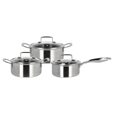 Hybrid 3ply Grytset m lock 6 delar