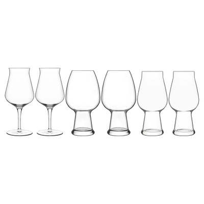 Birrateque Ölglas-set tester, ale och vet 3 x 2 stk. Birrateque Ölglas-set tester, ale och vet 3 x 2 stk.