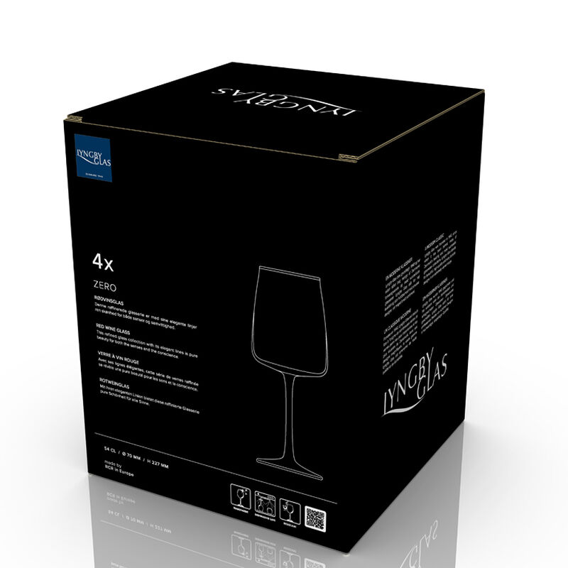 Zero Verre à vin rouge 4 pces Zero Verre à vin rouge 4 pces