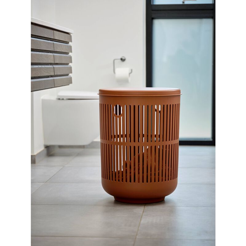 Ume Vasketøjskurv med låg