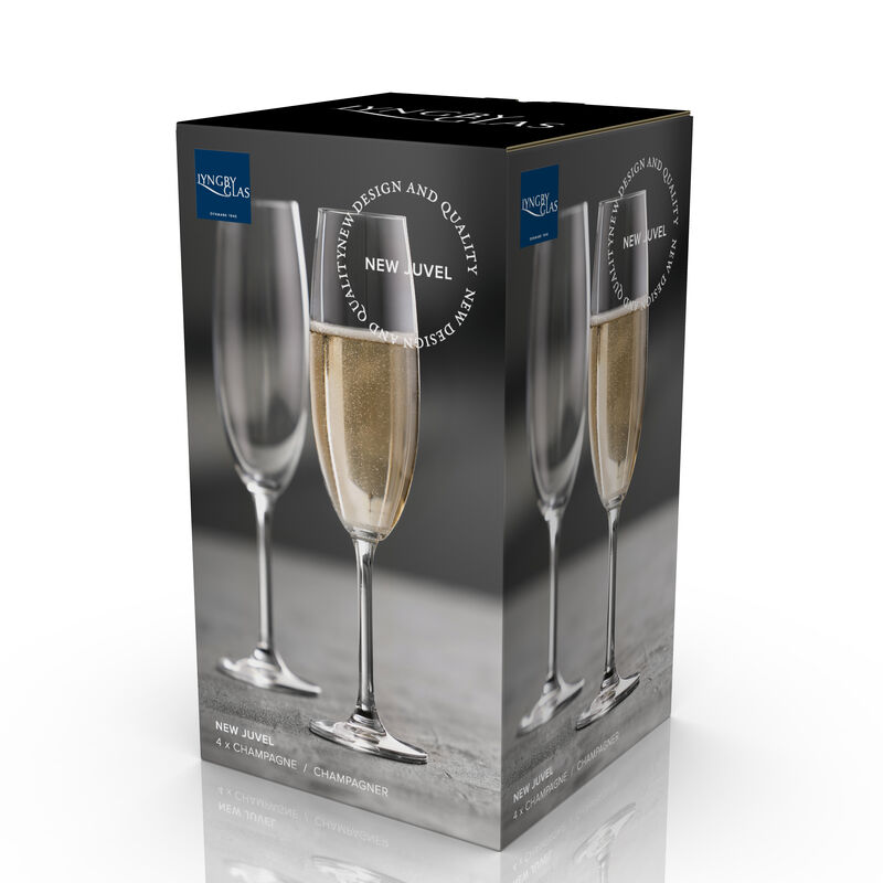 NEW Juvel Champagneglas 4 stk.