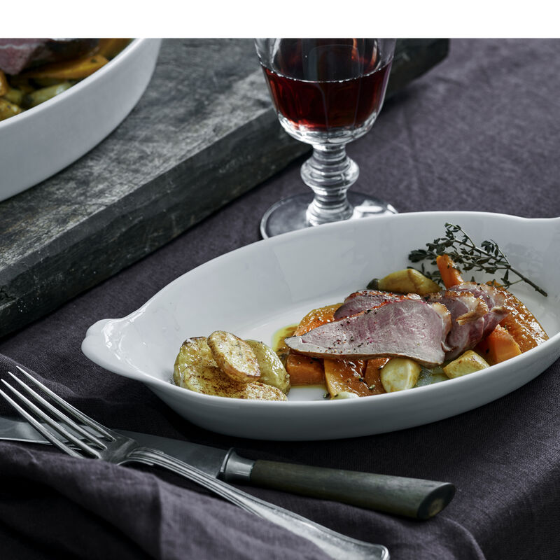 Serie Originale Serveringstallerken oval nr. 8