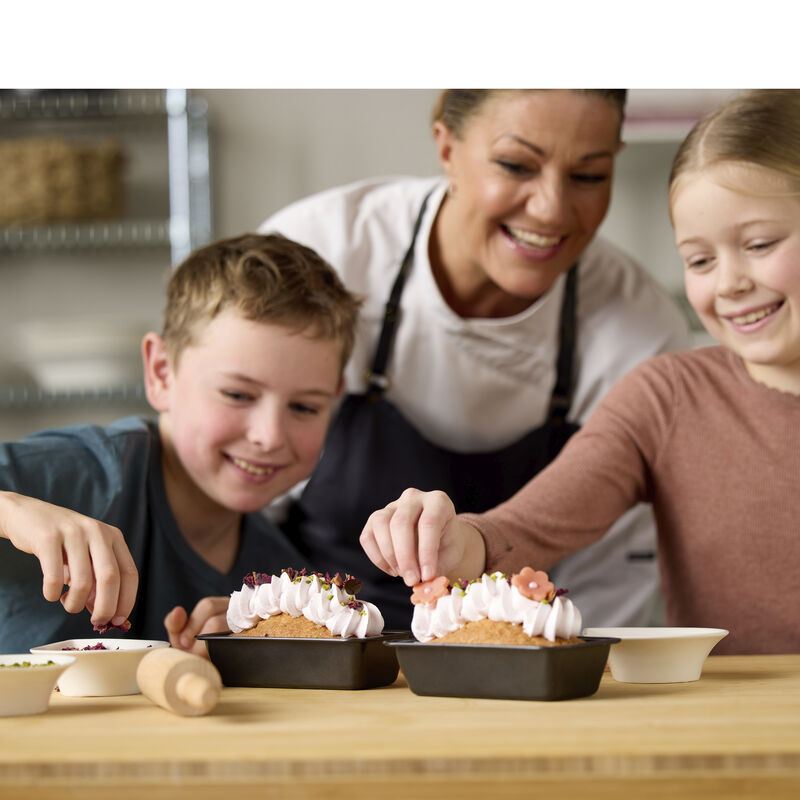 Minibrödformset m. kavel 3 delar