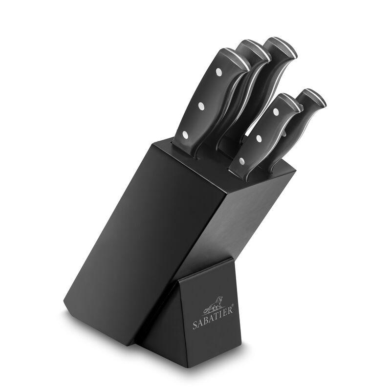 Mon Bloc Knivblokk og kniver 6 deler