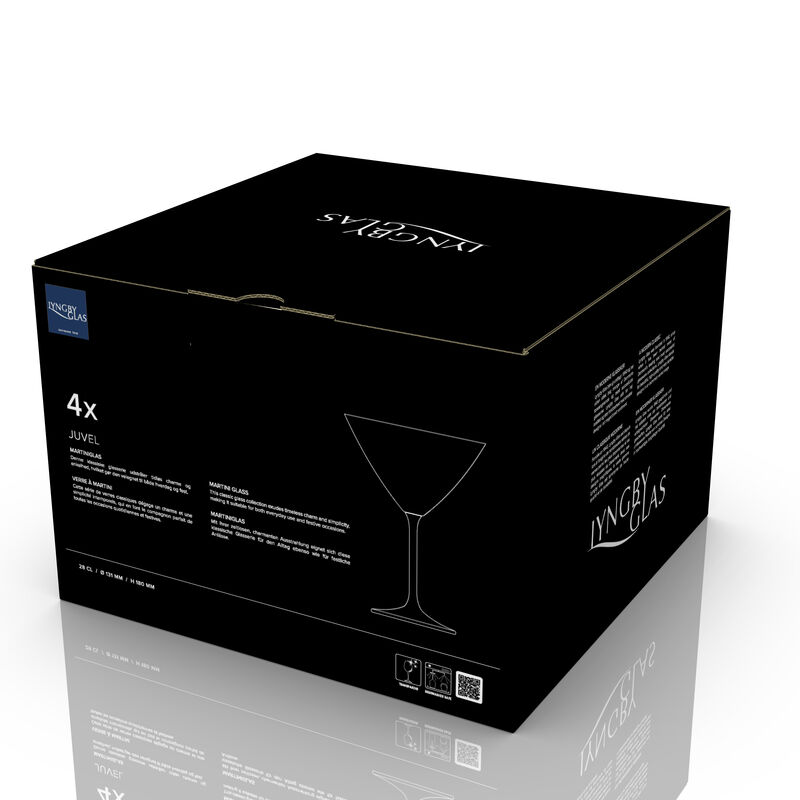 Juvel Martini glass 4 pcs Juvel Martini glass 4 pcs
