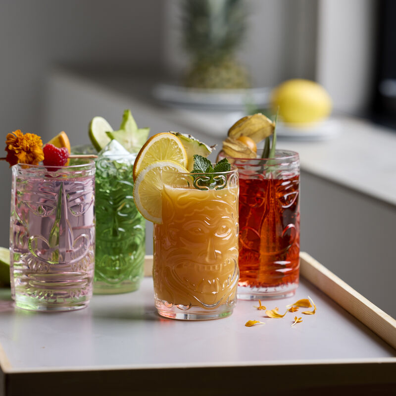 Tiki Cocktailglas 4 Stck.