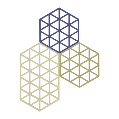 Triangles Untersetzer 3 Stck.