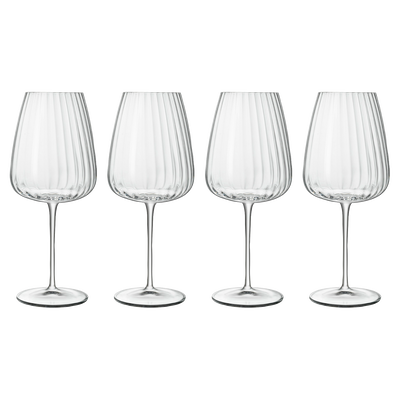 Optica R&ouml;dvinsglas Bordeaux 4 st