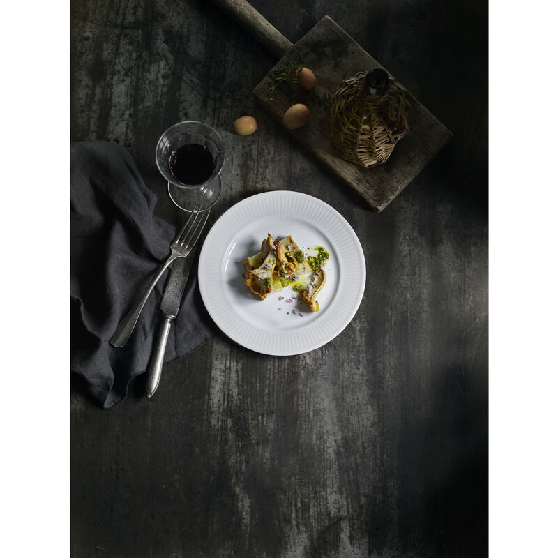 Pliss&eacute; Tallerken flad