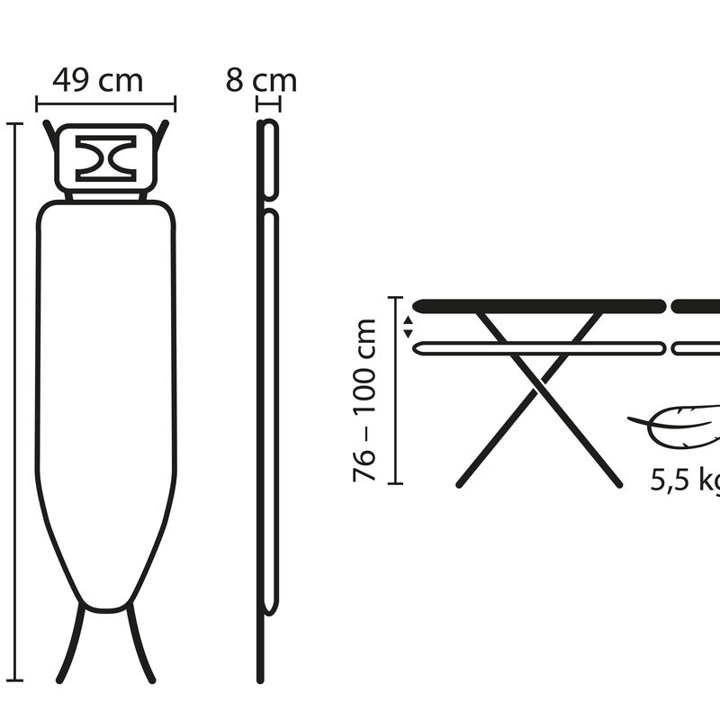 Airboard Express L Solid Strykebrett