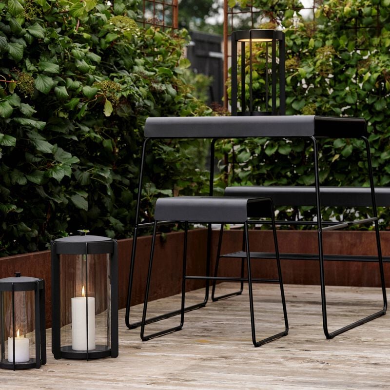 A-Bench Outdoor Bench with shelf A-Bench Outdoor Bench with shelf