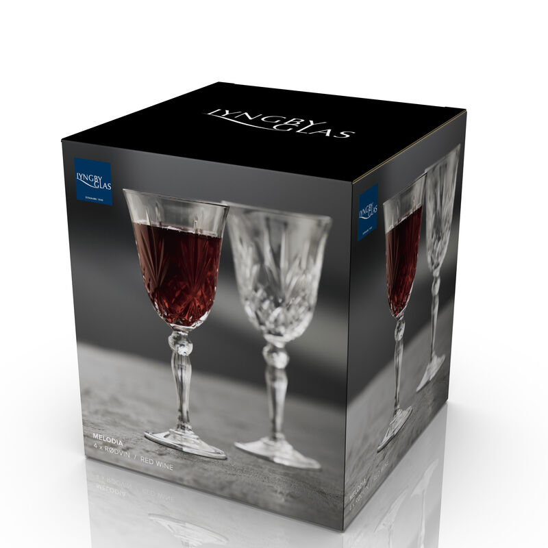 Melodia Red wine glass 4 pcs