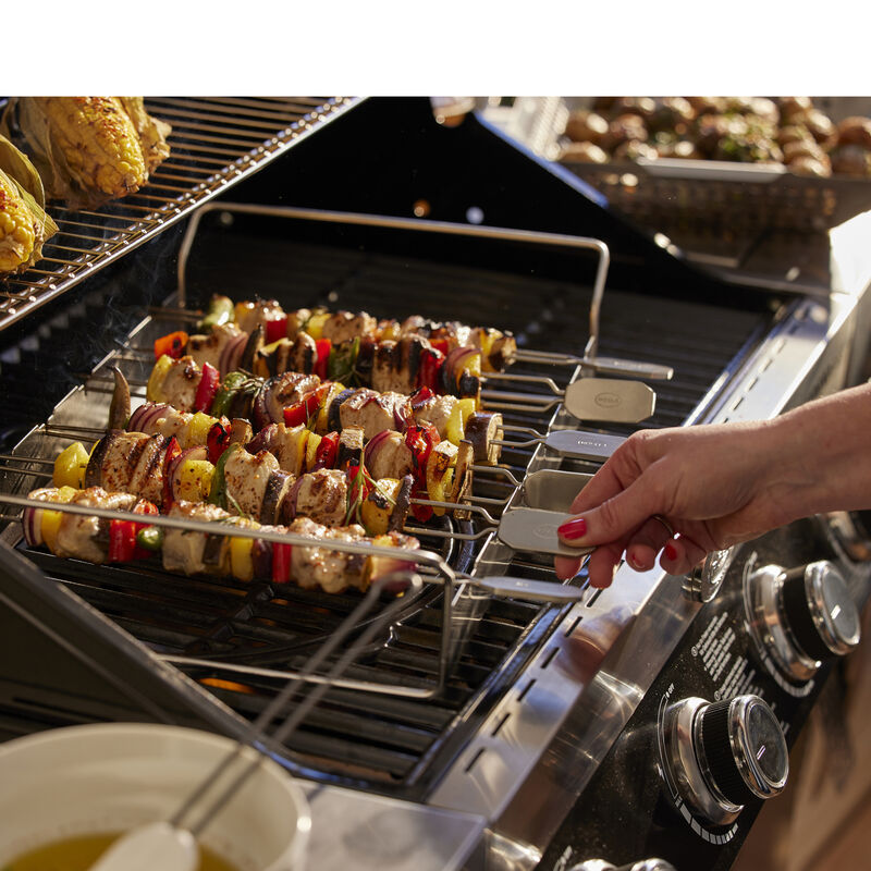 Grillspyd m. stativ 6 stk.