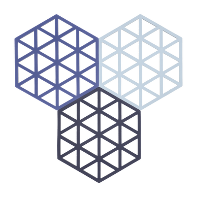 Triangles Grytunderl&auml;gg 3 st