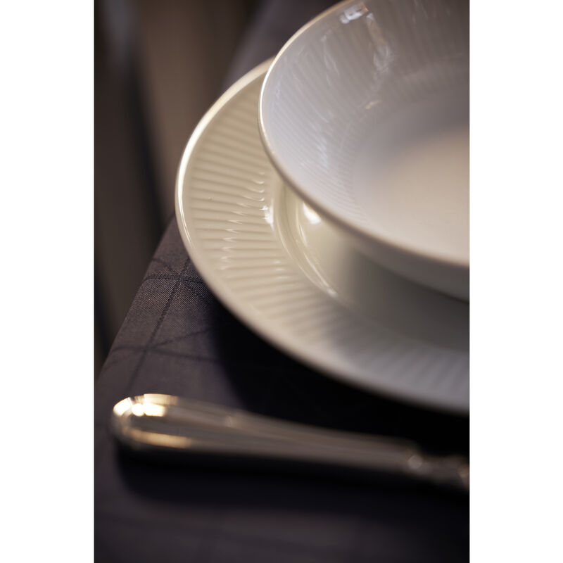 Pliss&eacute; Tallerken flad