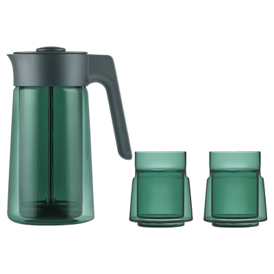 GAVE Stempelkande og glas