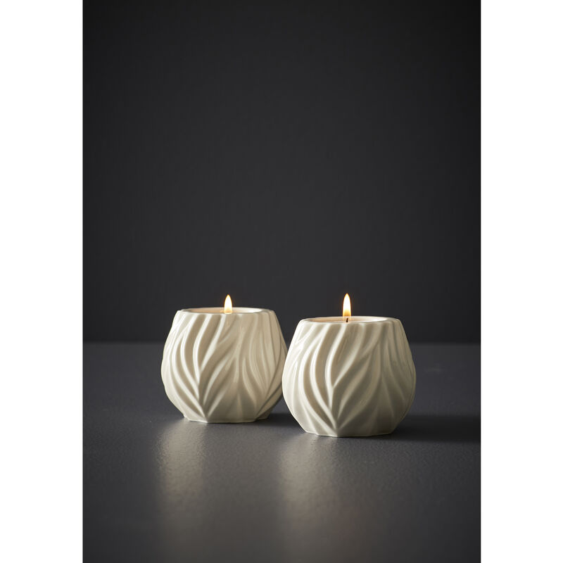 Flame Teelichthalter 2 Stck.