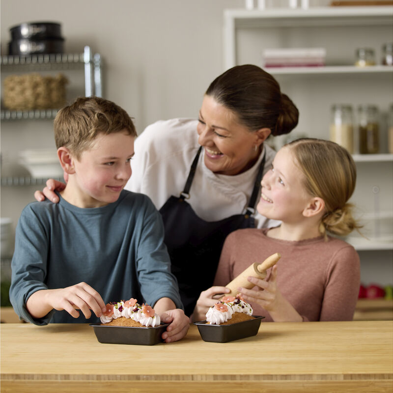 Minibrödformset m. kavel 3 delar