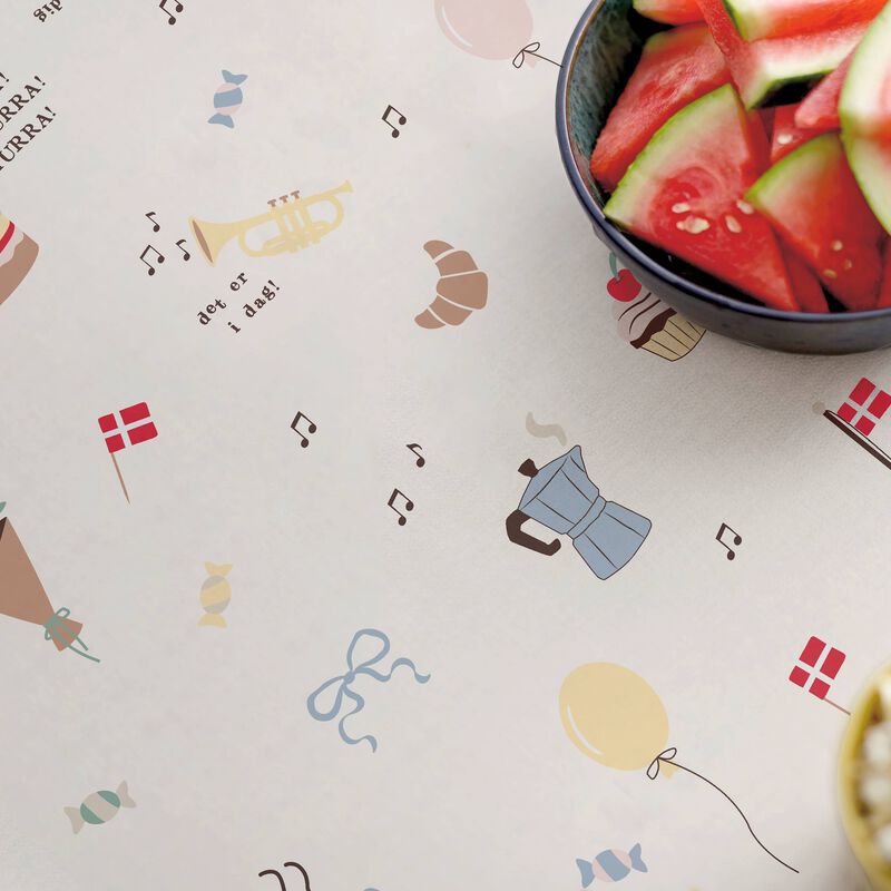 Geburtstag Acryltischdecke rutschfest