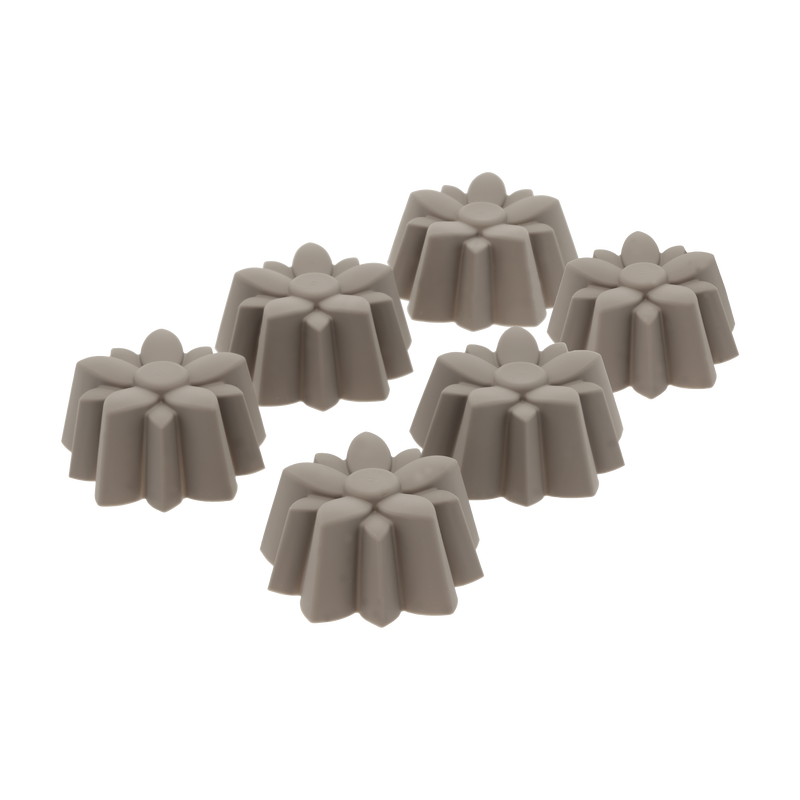 Blomst Muffinsform 6 stk.