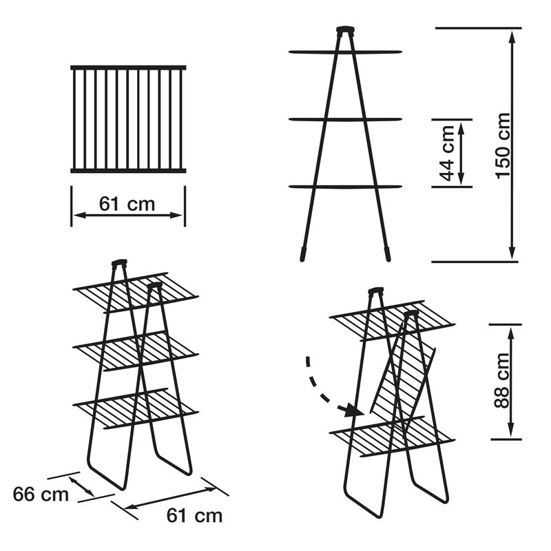 Pegasus Tower 190 Torkstativ