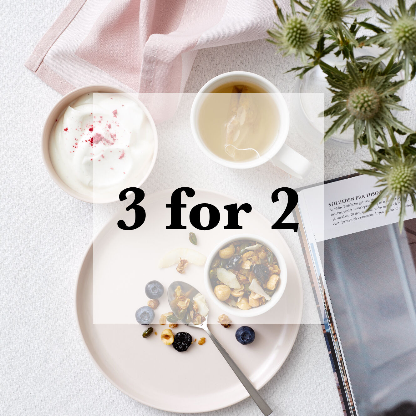 3 FOR 2 PÅ ALT NUDGE 3 FOR 2 PÅ ALT NUDGE