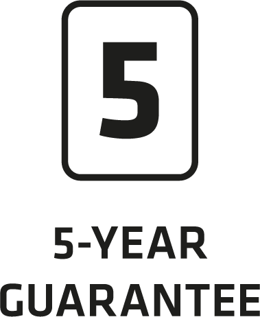 5 års garanti