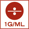 1g/ml 1g/ml
