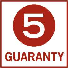 5 års garanti 5 års garanti